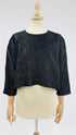 Maglia nera boxy