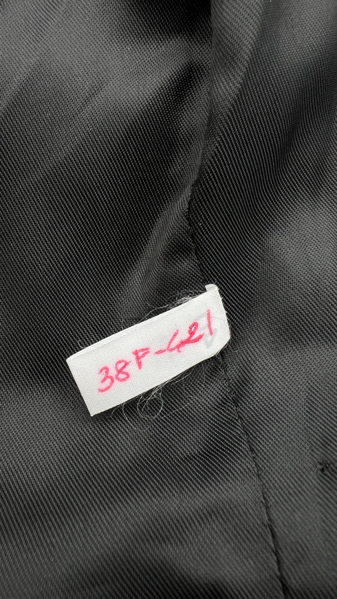 Giacca corta gessata