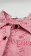 Maxi camicia in lino JW Anderson