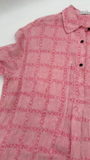 Maxi camicia in lino JW Anderson