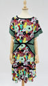 Abito midi a fiori vintage