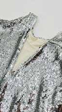 Lupetto pailettes argento CHRISTIAN DIOR