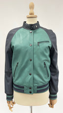Giacca in pelle con cartellino Emporio Armani