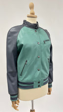 Giacca in pelle con cartellino Emporio Armani