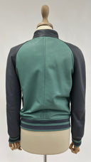 Giacca in pelle con cartellino Emporio Armani