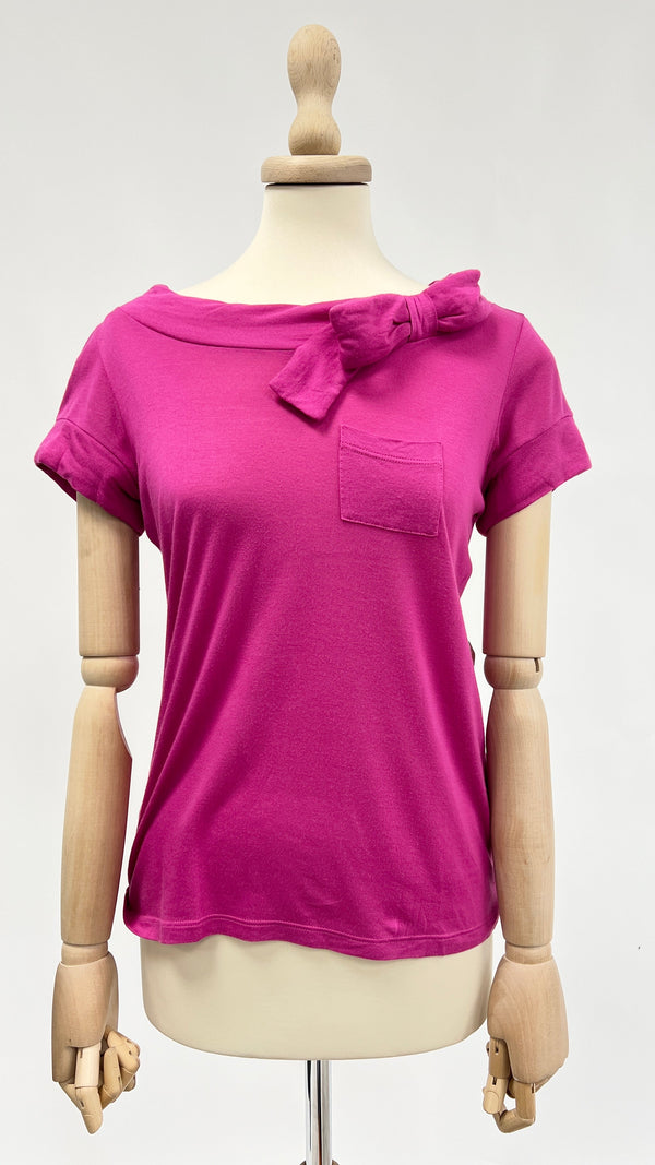 Maglia con fiocco