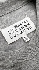 Maglia over in lana e seta Maison Margiela