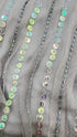 Abito midi tulle e paillettes