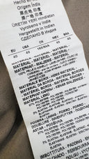 Giacca in pelle con cartellino Emporio Armani