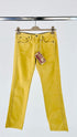 Pantaloni gamba dritta con cartellino