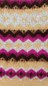 Maglione jacquard a zig zag