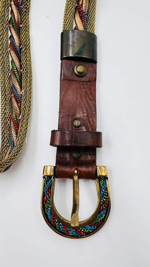 Cintura a intreccio vintage