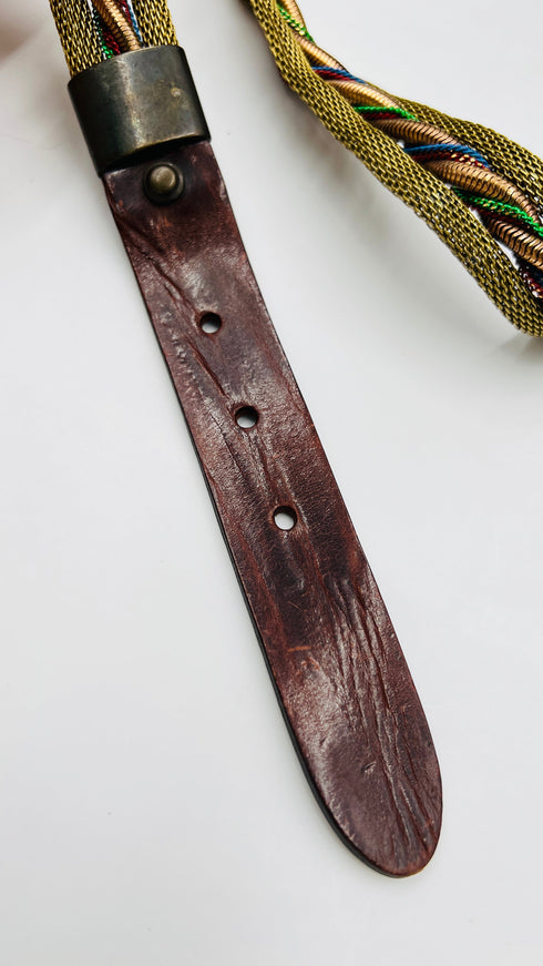 Cintura a intreccio vintage