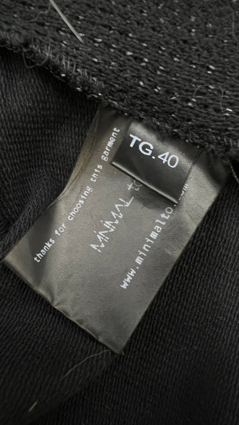 Maglia nera boxy