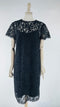 Abito midi in pizzo