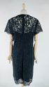 Abito midi in pizzo