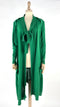 Cardigan aperto lungo verde