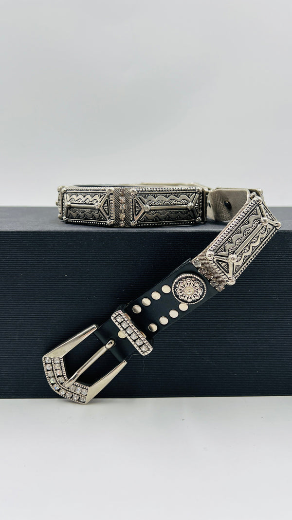 Cintura gioiello vintage con cartellino