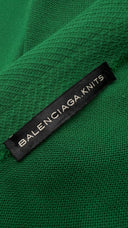 Cardigan aperto lungo verde BALENCIAGA