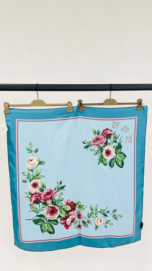 Foulard reversibile seta