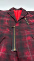 Giacca tartan imbottita