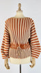 Maglia girocollo righe