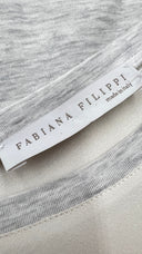 Maglia inserti seta e strass Fabiana Filippi