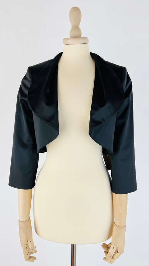 Bolero cropped nero