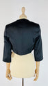 Bolero cropped nero