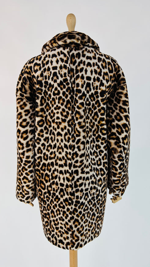 Faux fur animalier