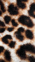 Faux fur animalier