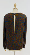 Blusa motivo geometrico Bagutta 1975