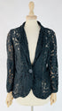 Blazer in pizzo cotone seta