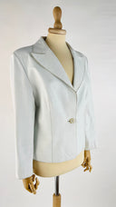 Giacca bianca in pelle Cape hornier