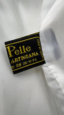 Giacca bianca in pelle Cape hornier