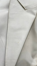 Giacca bianca in pelle Cape hornier
