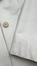Giacca bianca in pelle Cape hornier