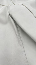 Giacca bianca in pelle Cape hornier