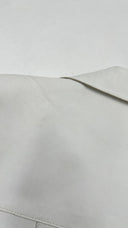 Giacca bianca in pelle Cape hornier