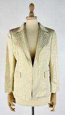 Blazer aperto oro MARNI