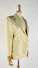 Blazer aperto oro MARNI