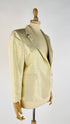 Blazer aperto oro