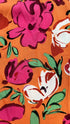 Abito corto macro fiori
