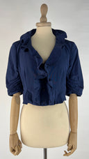 Bolero blu con cartellino Pinko