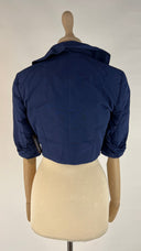 Bolero blu con cartellino Pinko