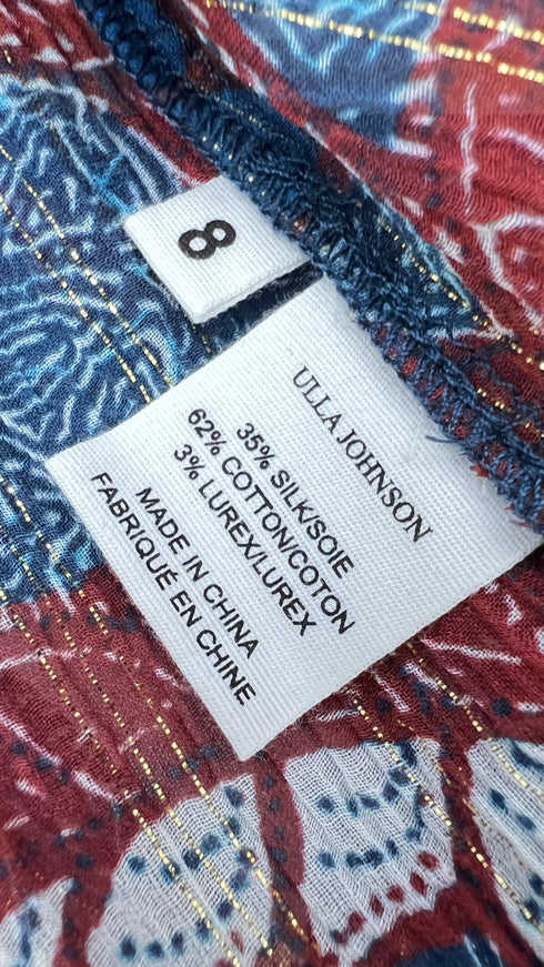 Blua cotone-seta