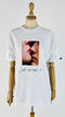 T-shirt stampa fotografica e scritta