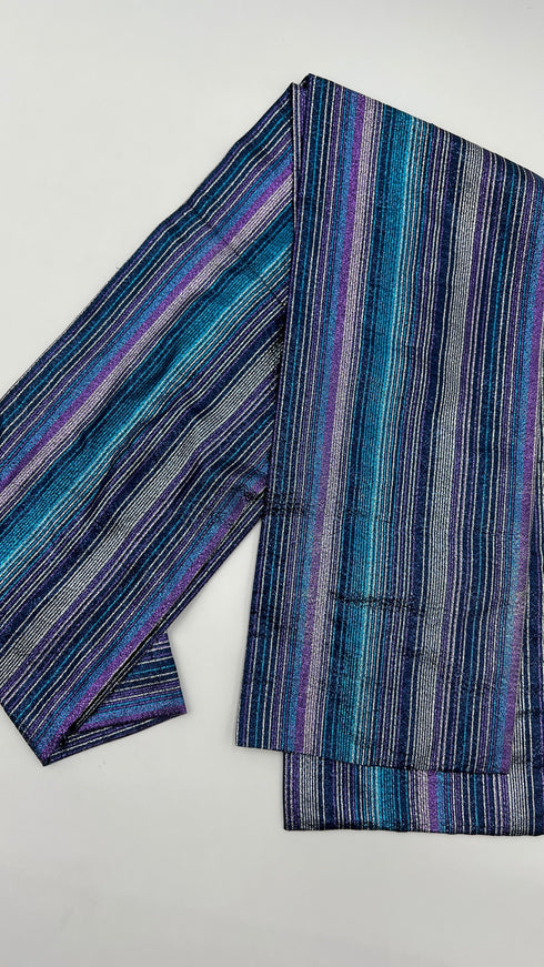 Camicia righe lurex