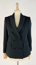 Blazer doppiopetto nero Stella McCartney