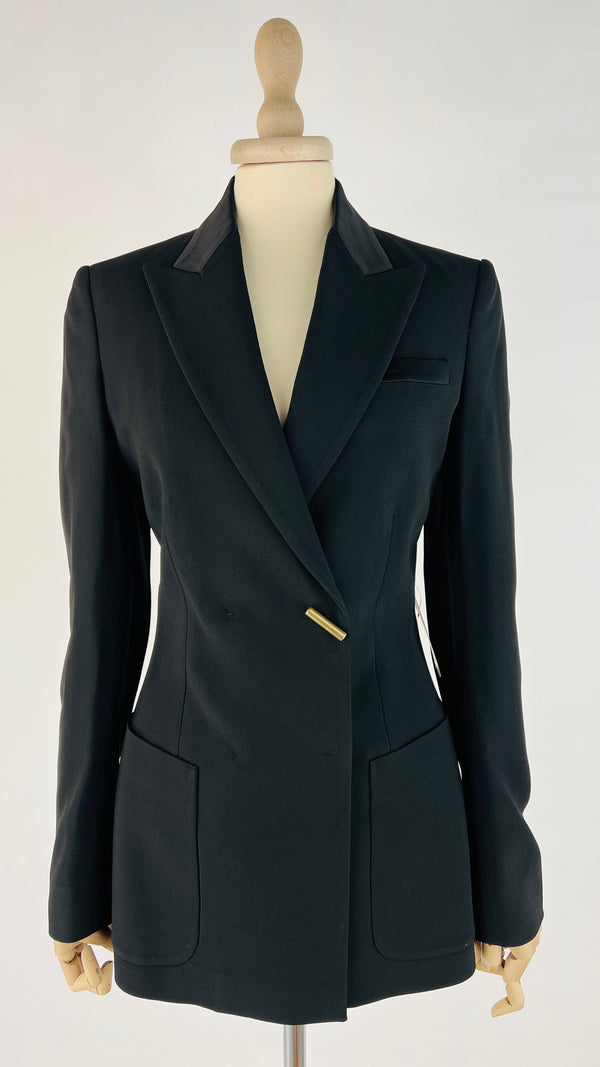 Blazer monobottone sfiancato